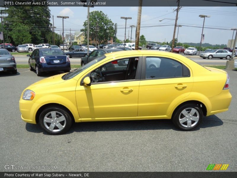  2011 Aveo LT Sedan Summer Yellow