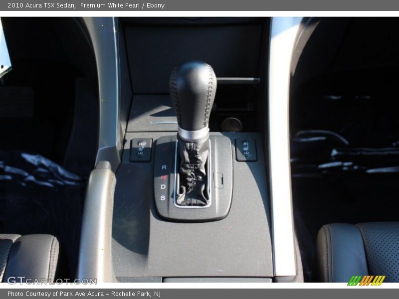 Premium White Pearl / Ebony 2010 Acura TSX Sedan