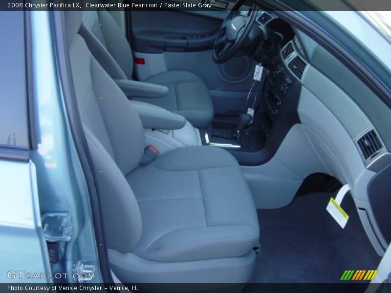 Clearwater Blue Pearlcoat / Pastel Slate Gray 2008 Chrysler Pacifica LX