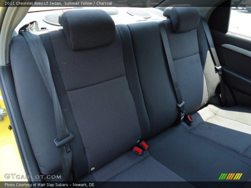 Summer Yellow / Charcoal 2011 Chevrolet Aveo LT Sedan