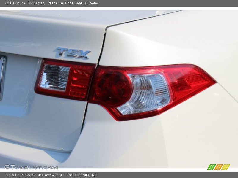 Premium White Pearl / Ebony 2010 Acura TSX Sedan