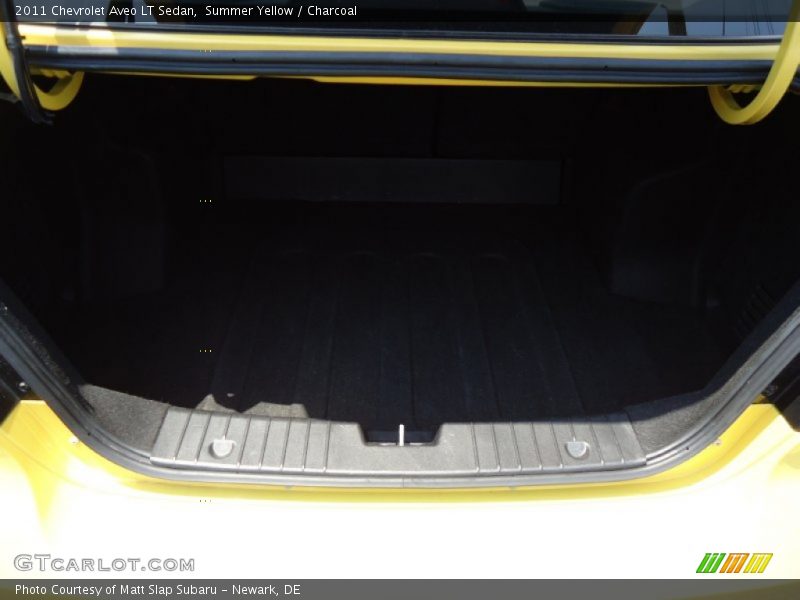 Summer Yellow / Charcoal 2011 Chevrolet Aveo LT Sedan