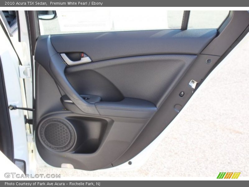 Premium White Pearl / Ebony 2010 Acura TSX Sedan