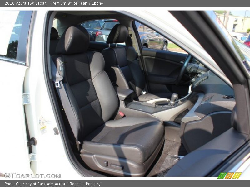 Premium White Pearl / Ebony 2010 Acura TSX Sedan