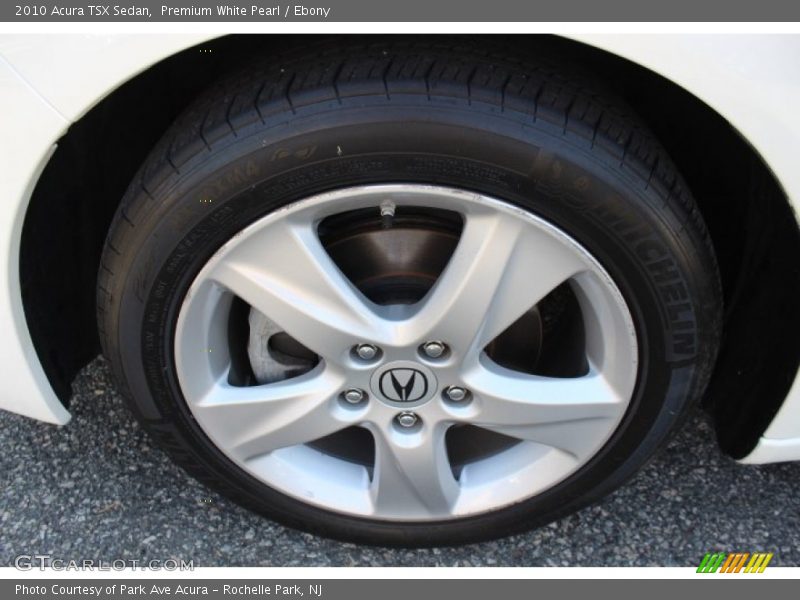 Premium White Pearl / Ebony 2010 Acura TSX Sedan