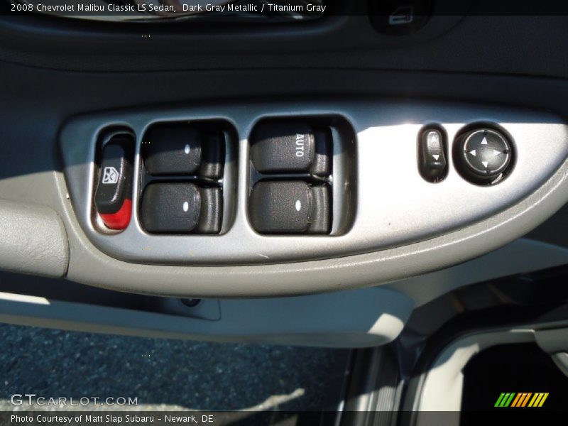 Dark Gray Metallic / Titanium Gray 2008 Chevrolet Malibu Classic LS Sedan