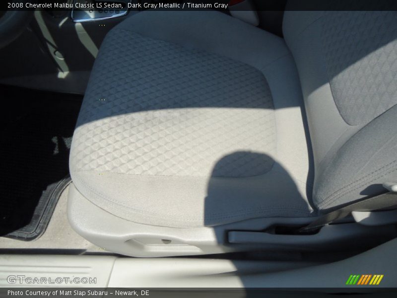 Dark Gray Metallic / Titanium Gray 2008 Chevrolet Malibu Classic LS Sedan