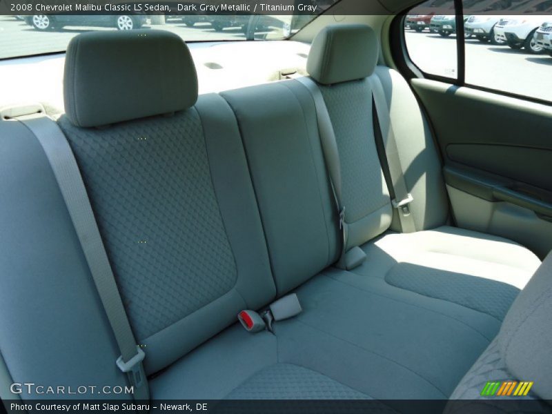Dark Gray Metallic / Titanium Gray 2008 Chevrolet Malibu Classic LS Sedan