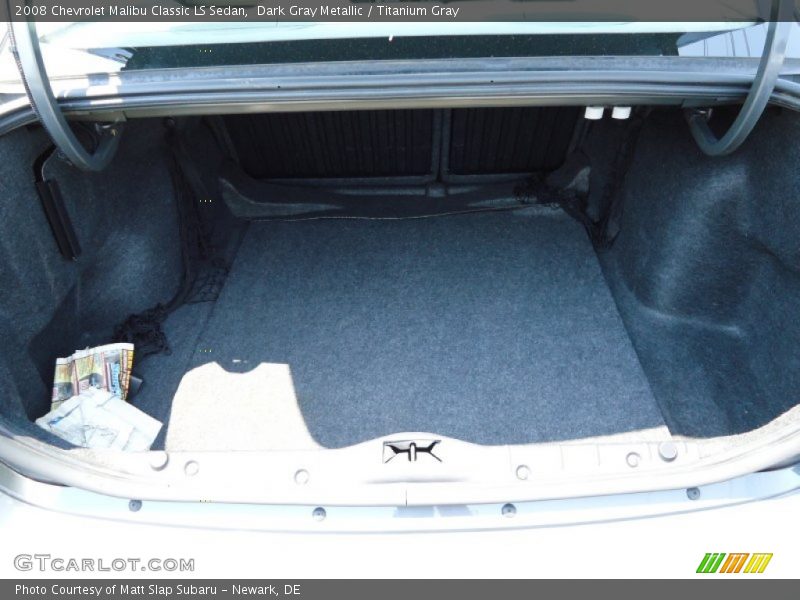 Dark Gray Metallic / Titanium Gray 2008 Chevrolet Malibu Classic LS Sedan