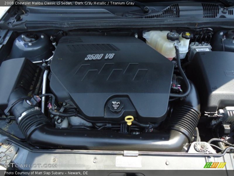 Dark Gray Metallic / Titanium Gray 2008 Chevrolet Malibu Classic LS Sedan