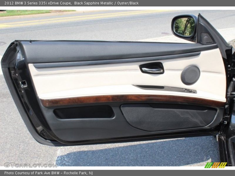 Door Panel of 2012 3 Series 335i xDrive Coupe