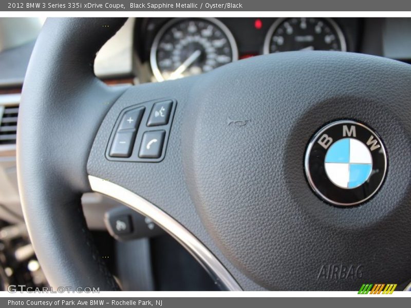 Controls of 2012 3 Series 335i xDrive Coupe