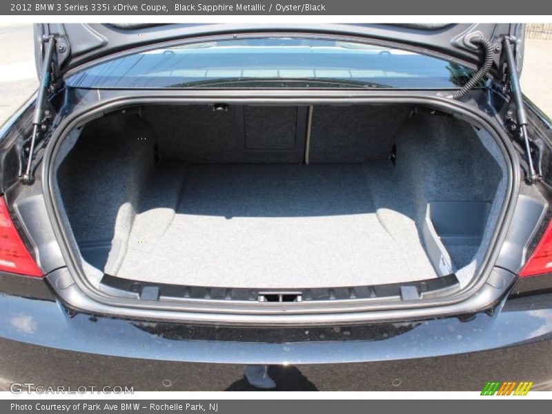  2012 3 Series 335i xDrive Coupe Trunk