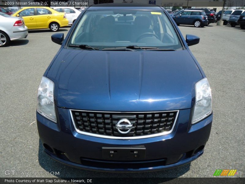 Blue Onyx / Charcoal 2009 Nissan Sentra 2.0