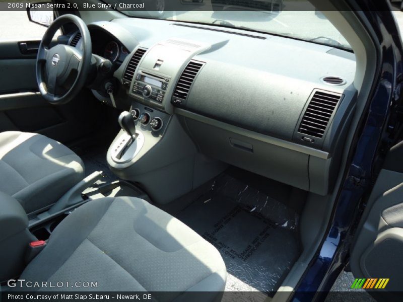 Blue Onyx / Charcoal 2009 Nissan Sentra 2.0