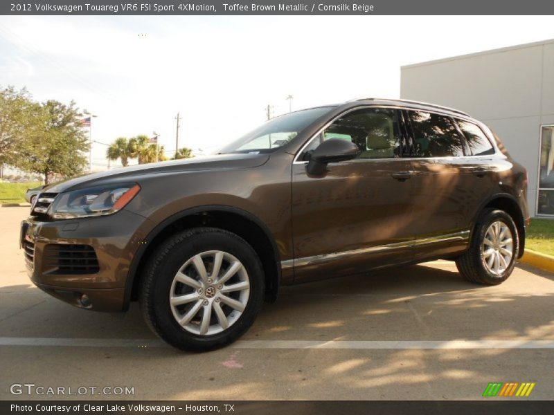 Toffee Brown Metallic / Cornsilk Beige 2012 Volkswagen Touareg VR6 FSI Sport 4XMotion