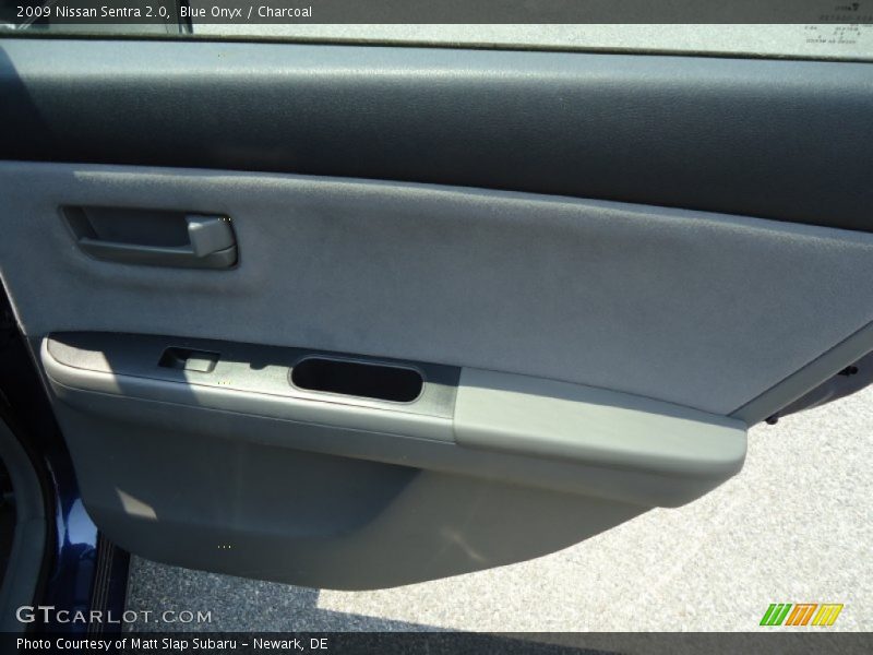 Blue Onyx / Charcoal 2009 Nissan Sentra 2.0