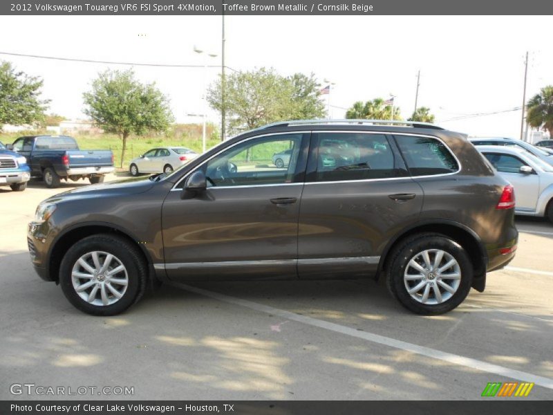 Toffee Brown Metallic / Cornsilk Beige 2012 Volkswagen Touareg VR6 FSI Sport 4XMotion