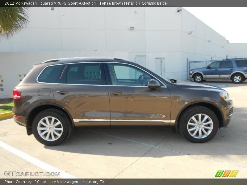 Toffee Brown Metallic / Cornsilk Beige 2012 Volkswagen Touareg VR6 FSI Sport 4XMotion