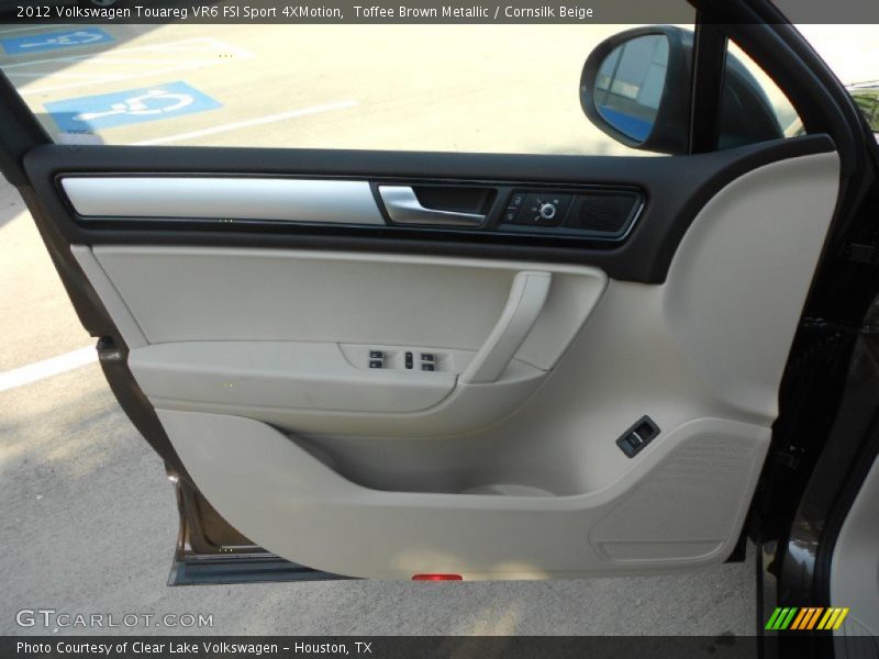 Toffee Brown Metallic / Cornsilk Beige 2012 Volkswagen Touareg VR6 FSI Sport 4XMotion