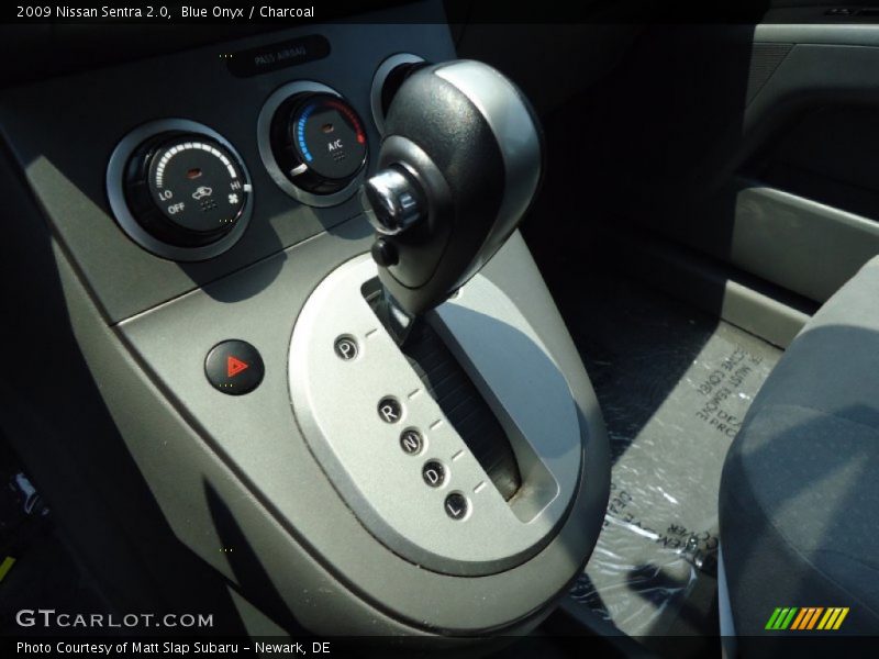 Blue Onyx / Charcoal 2009 Nissan Sentra 2.0