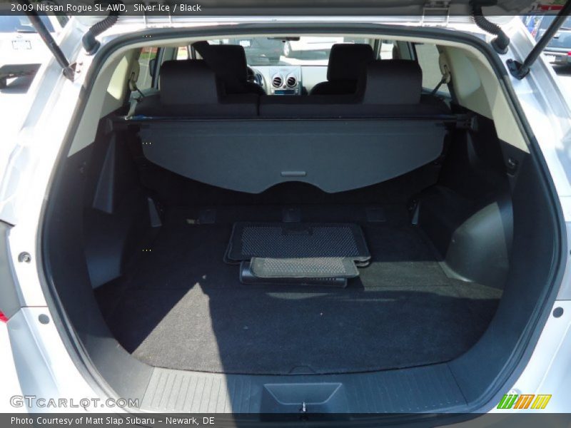 Silver Ice / Black 2009 Nissan Rogue SL AWD