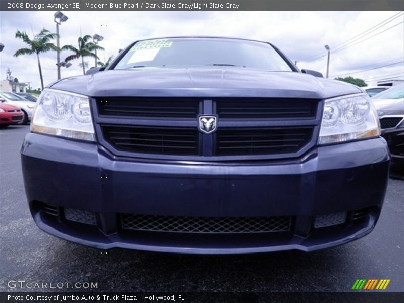 Modern Blue Pearl / Dark Slate Gray/Light Slate Gray 2008 Dodge Avenger SE