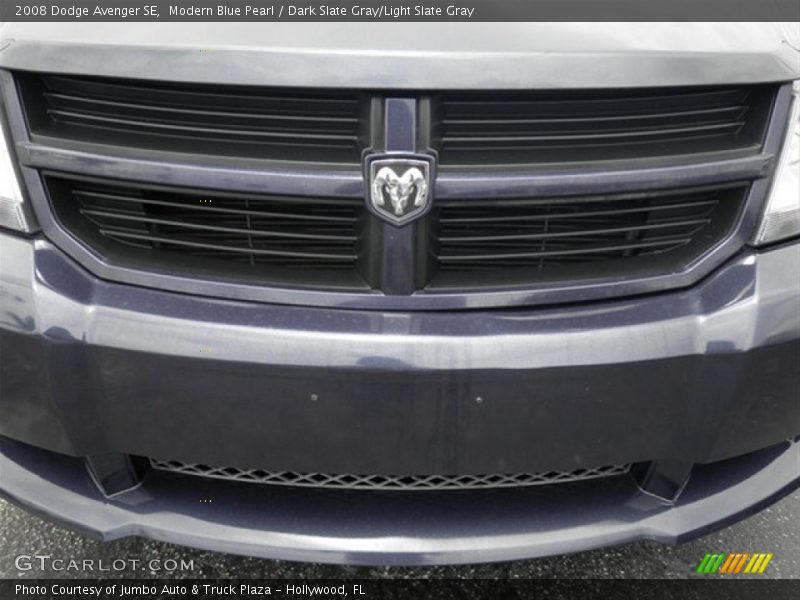 Modern Blue Pearl / Dark Slate Gray/Light Slate Gray 2008 Dodge Avenger SE