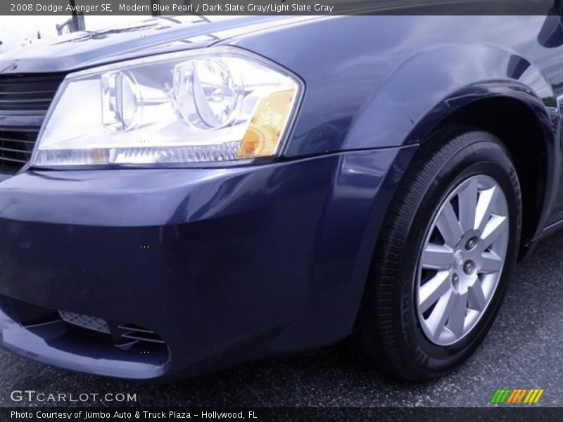 Modern Blue Pearl / Dark Slate Gray/Light Slate Gray 2008 Dodge Avenger SE