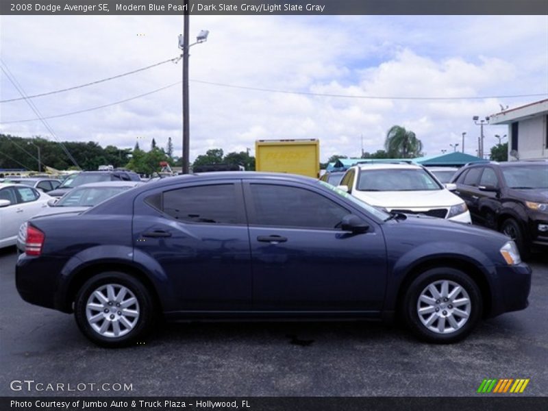 Modern Blue Pearl / Dark Slate Gray/Light Slate Gray 2008 Dodge Avenger SE