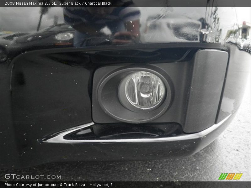Super Black / Charcoal Black 2008 Nissan Maxima 3.5 SL