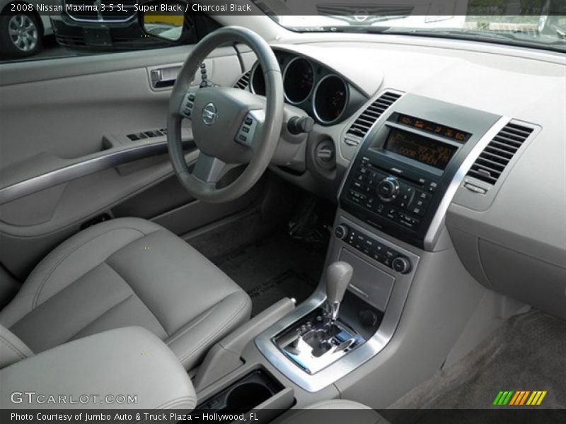 Super Black / Charcoal Black 2008 Nissan Maxima 3.5 SL