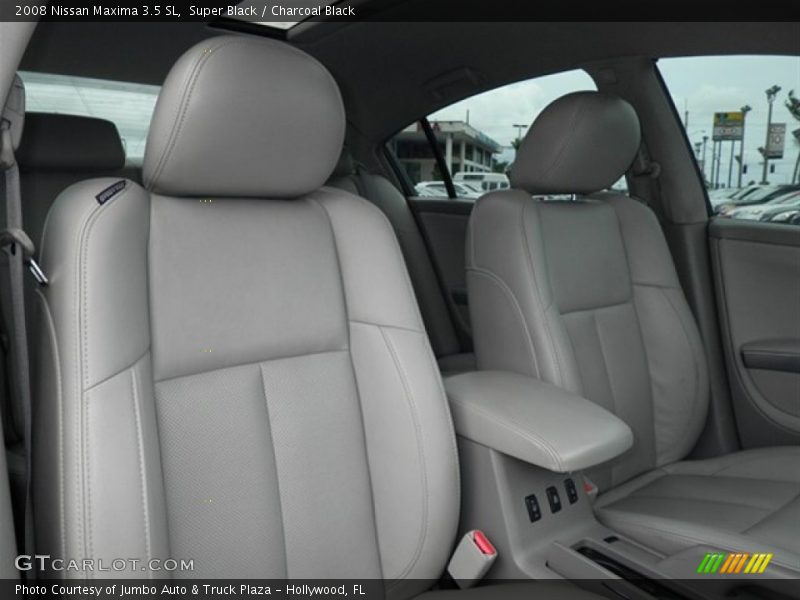 Super Black / Charcoal Black 2008 Nissan Maxima 3.5 SL