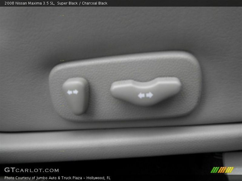 Super Black / Charcoal Black 2008 Nissan Maxima 3.5 SL