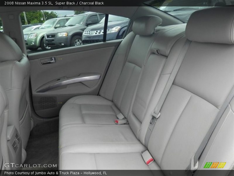Super Black / Charcoal Black 2008 Nissan Maxima 3.5 SL