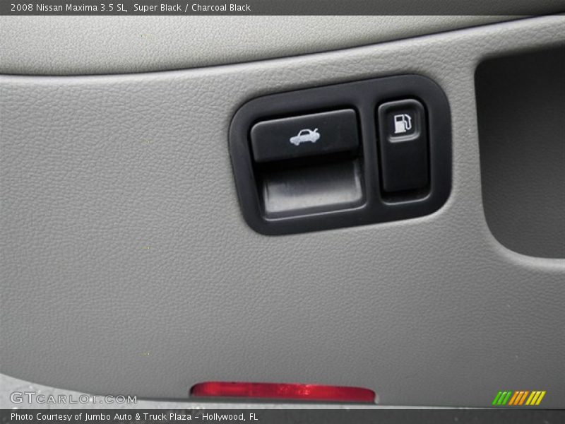 Super Black / Charcoal Black 2008 Nissan Maxima 3.5 SL