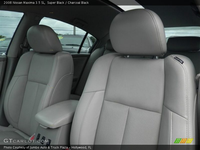 Super Black / Charcoal Black 2008 Nissan Maxima 3.5 SL