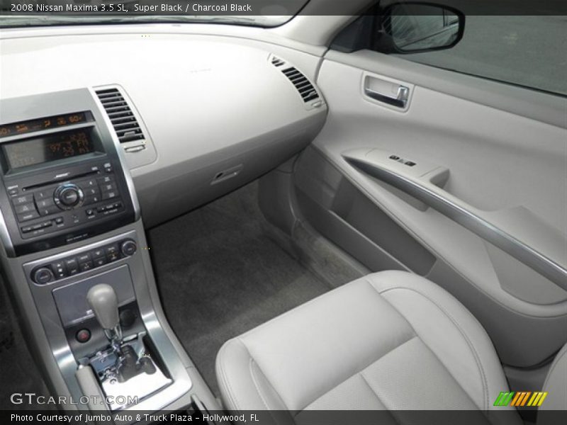 Super Black / Charcoal Black 2008 Nissan Maxima 3.5 SL
