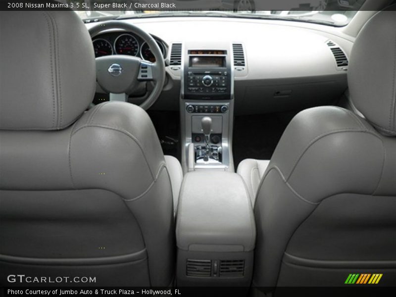 Super Black / Charcoal Black 2008 Nissan Maxima 3.5 SL