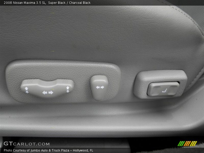 Super Black / Charcoal Black 2008 Nissan Maxima 3.5 SL