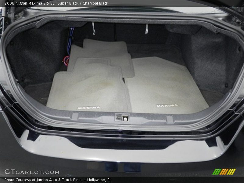 Super Black / Charcoal Black 2008 Nissan Maxima 3.5 SL