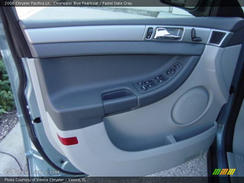 Clearwater Blue Pearlcoat / Pastel Slate Gray 2008 Chrysler Pacifica LX