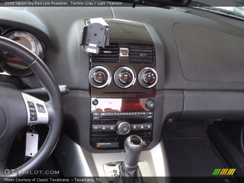 Techno Gray / Light Titanium 2008 Saturn Sky Red Line Roadster