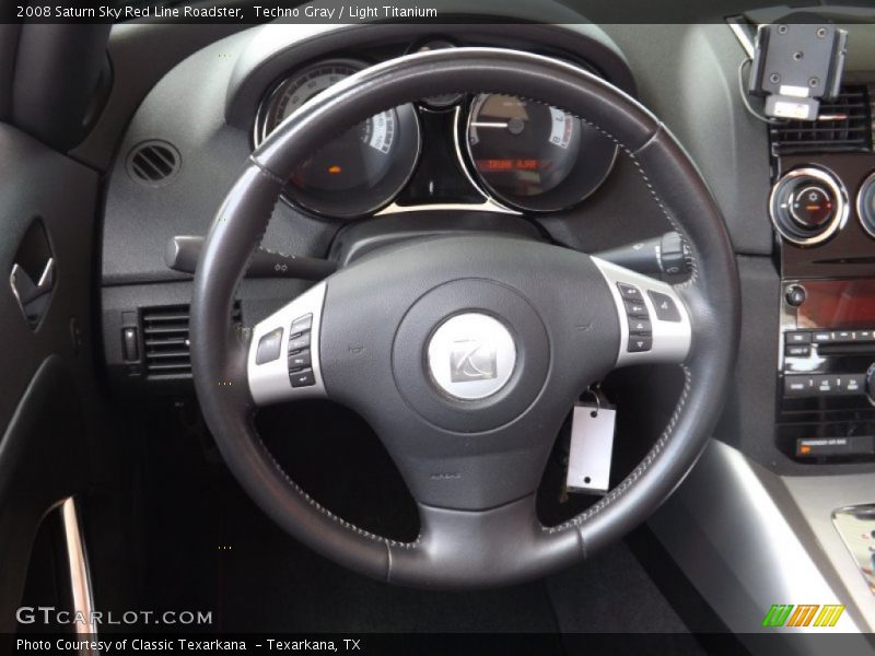 Techno Gray / Light Titanium 2008 Saturn Sky Red Line Roadster