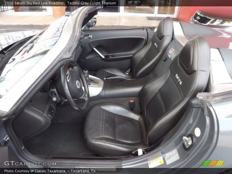Techno Gray / Light Titanium 2008 Saturn Sky Red Line Roadster