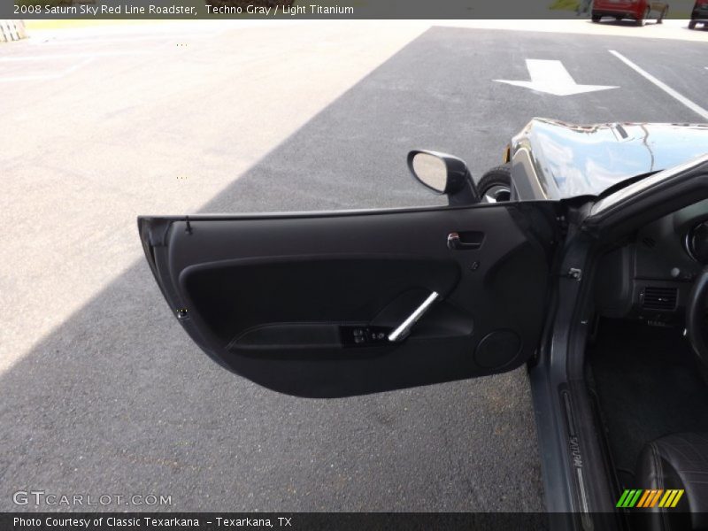 Techno Gray / Light Titanium 2008 Saturn Sky Red Line Roadster