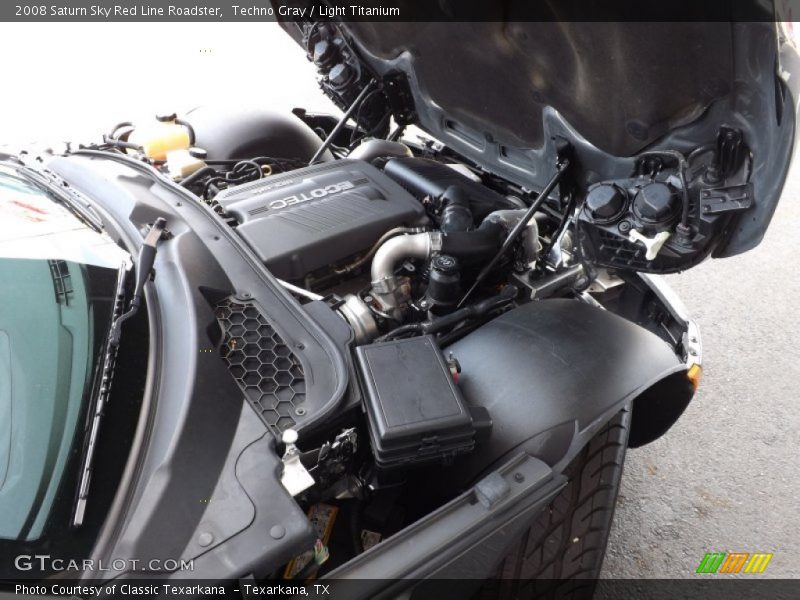 Techno Gray / Light Titanium 2008 Saturn Sky Red Line Roadster