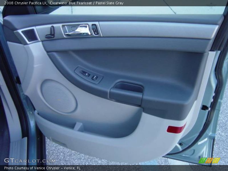 Clearwater Blue Pearlcoat / Pastel Slate Gray 2008 Chrysler Pacifica LX