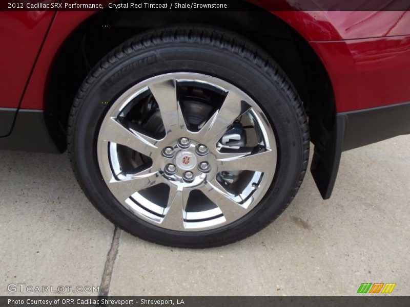 Crystal Red Tintcoat / Shale/Brownstone 2012 Cadillac SRX Performance