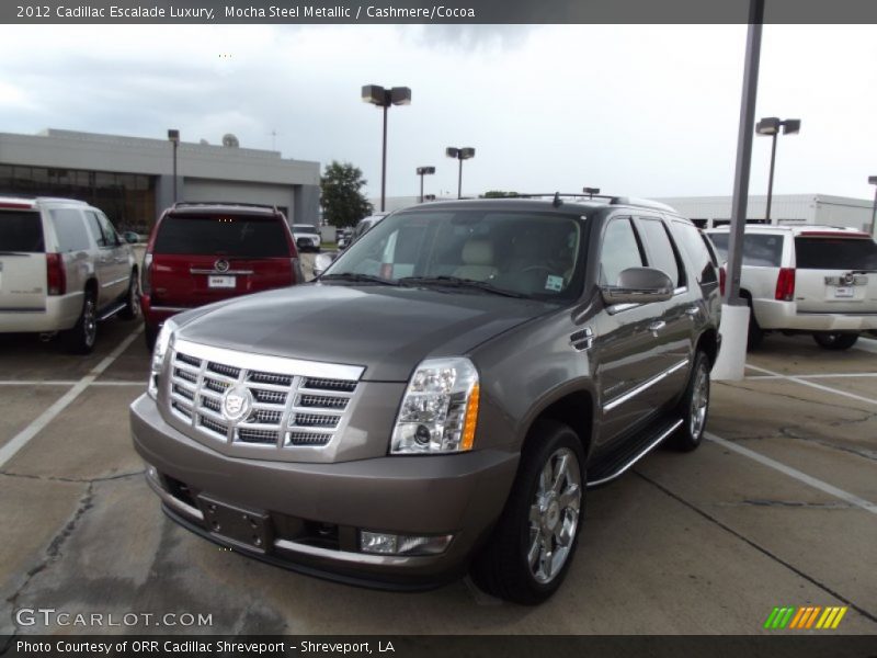 Mocha Steel Metallic / Cashmere/Cocoa 2012 Cadillac Escalade Luxury